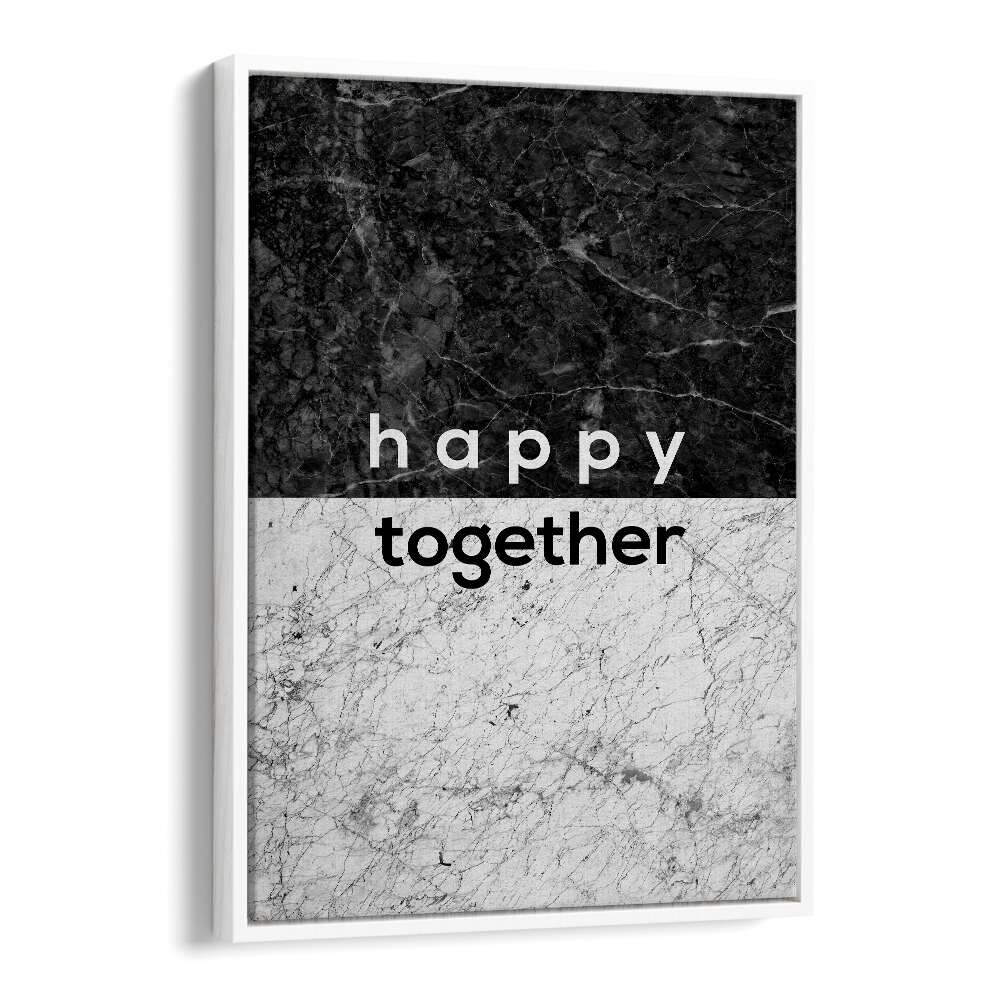 HAPPY TOGETHER COUPLES, QUOTES wall art from Orara Studio adds love and elegance to your home decor.