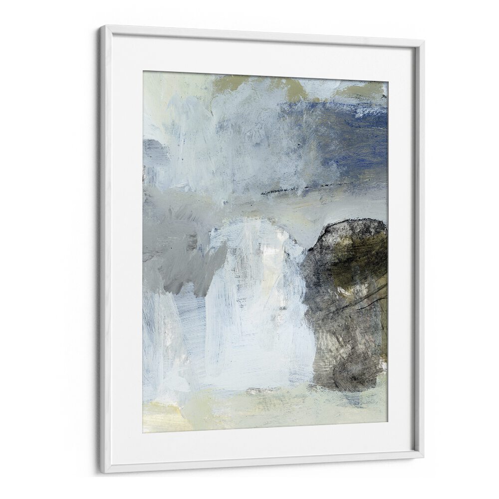 Stunning BLUE, ABSTRACT PAINTINGS by Dan Hobday, perfect for creating a serene and modern living space.