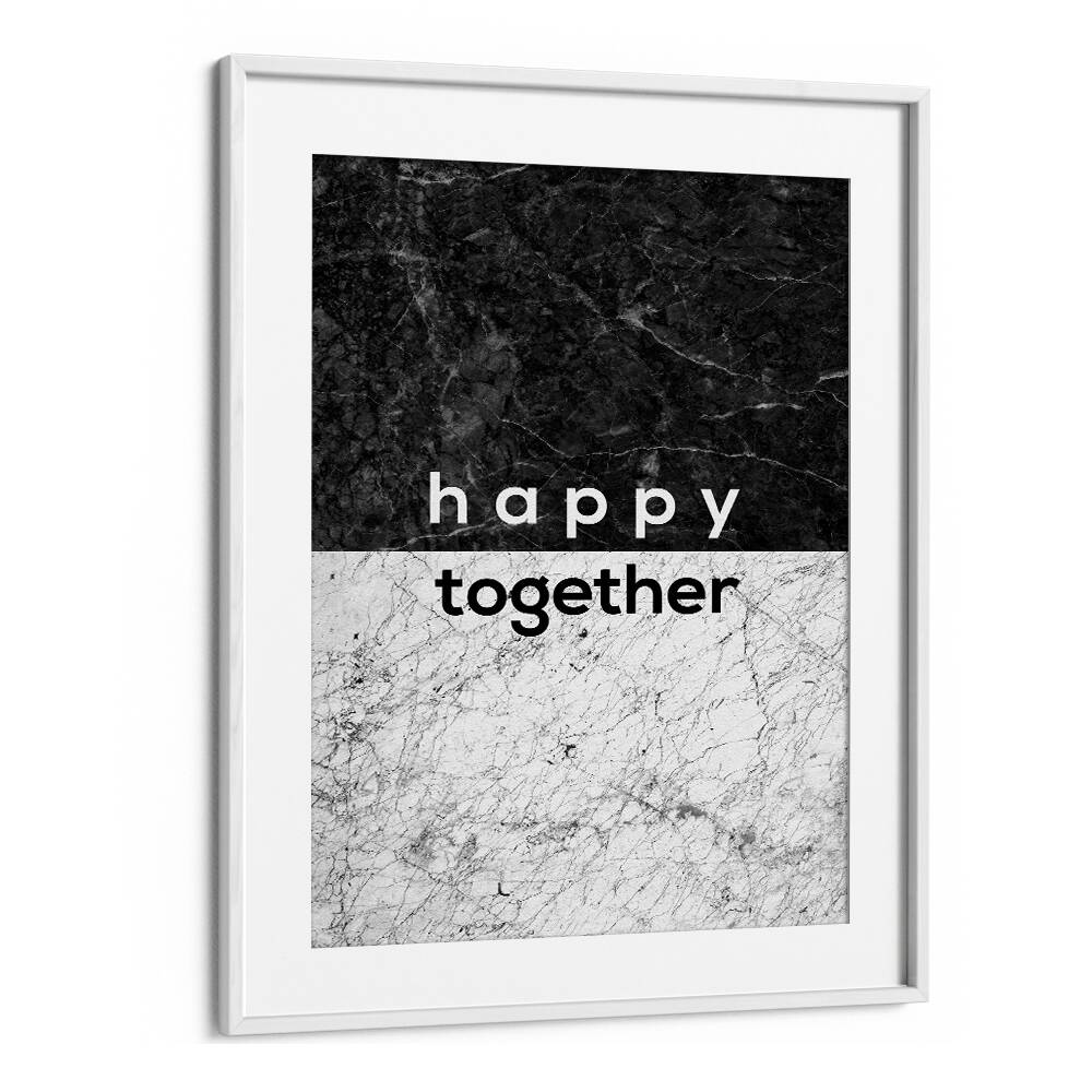 Stylish wall art featuring HAPPY TOGETHER COUPLES, QUOTES from Orara Studio, perfect for celebrating love.