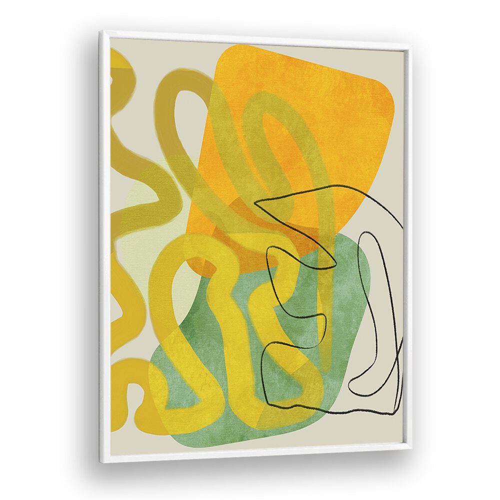 Colorful abstract art "PAINTED LINES VIII KOPIE," perfect for transforming your space with elegance.