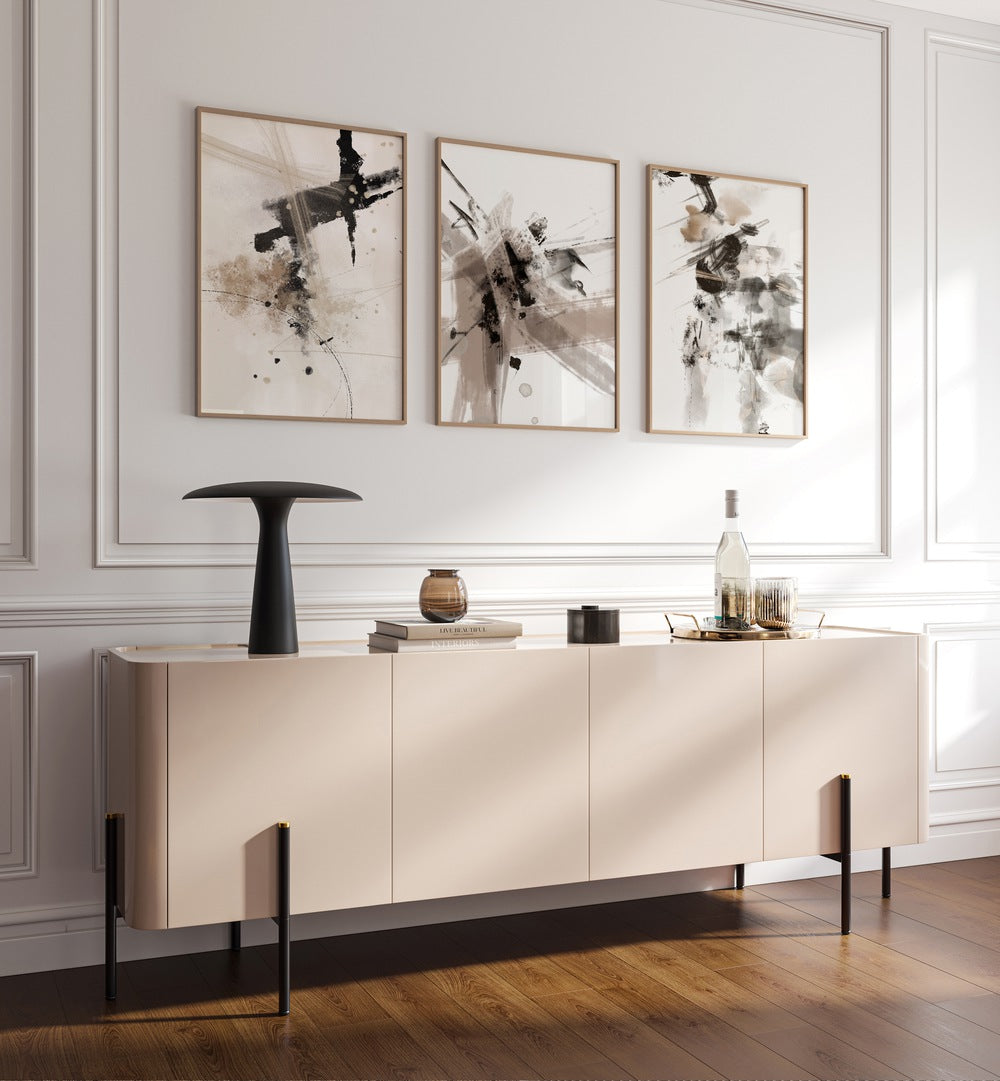 Elevate your decor with the WILD WORDS SET, SET OF 3 PAINTINGS featuring bold colors and unique designs.