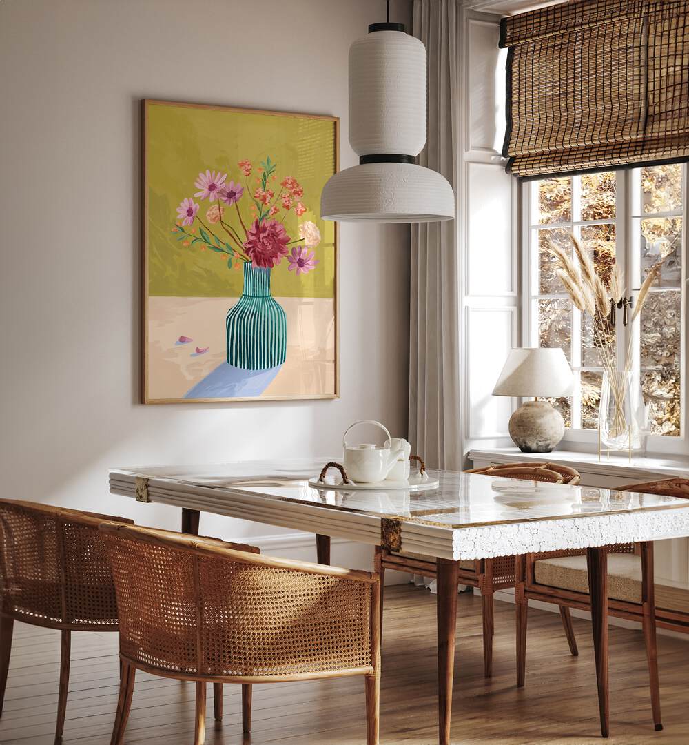 WILDERFLOWERS, FLORAL FLOWER PAINTINGS by Goed Blauw brighten your space with vibrant botanical art.