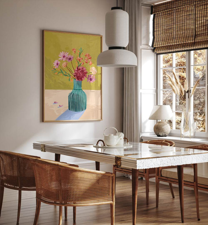 WILDERFLOWERS, FLORAL FLOWER PAINTINGS by Goed Blauw brighten your space with vibrant botanical art.