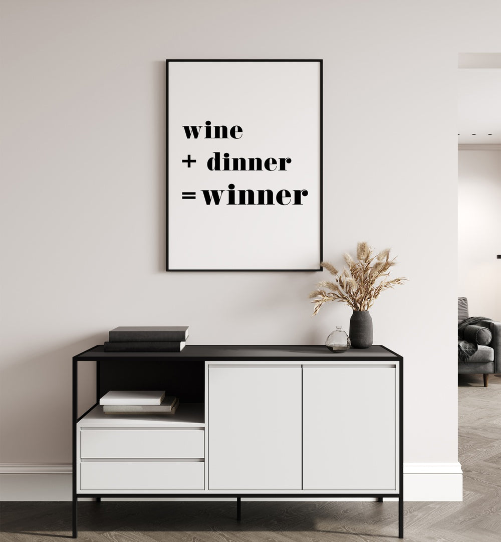 Stylish WINNER, QUOTES typography poster by 1 X STUDIO, perfect for adding inspiration to your decor.
