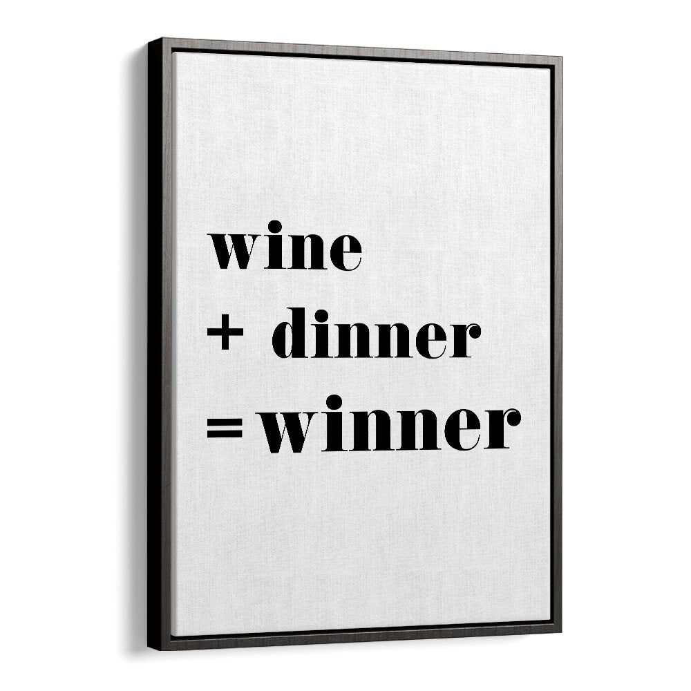 Stylish WINNER, QUOTES typography poster by 1 X STUDIO, perfect for inspiring decor in any space.