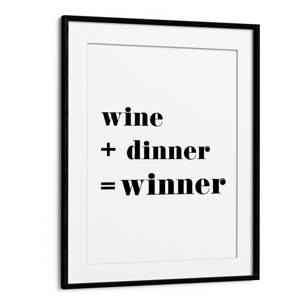 Stylish WINNER, QUOTES typography poster by 1 X STUDIO adds creativity to any space, perfect for inspiration.