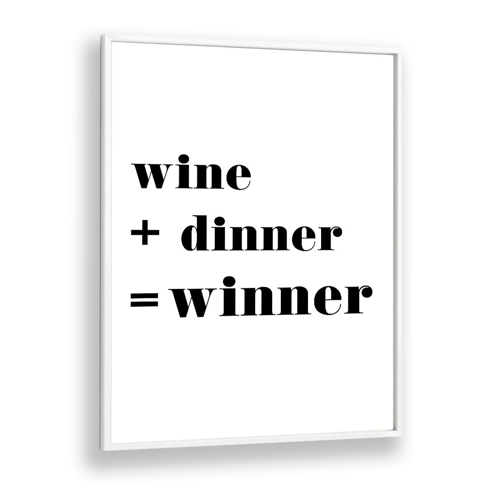 Stylish WINNER, QUOTES typography poster by 1 X STUDIO adds creativity to any space, perfect for inspiration.