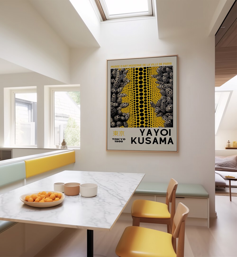 YAYOI KUSAMA ,  VINTAGE PAINTINGS