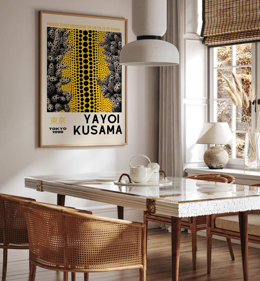 YAYOI KUSAMA ,  VINTAGE PAINTINGS