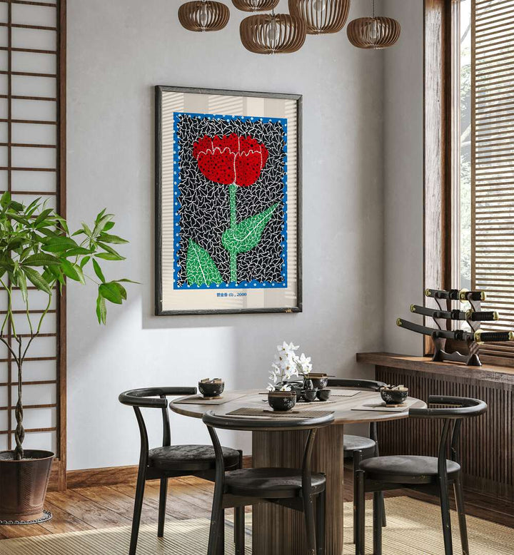 FLOWER KUSAMA I ,  VINTAGE PAINTINGS