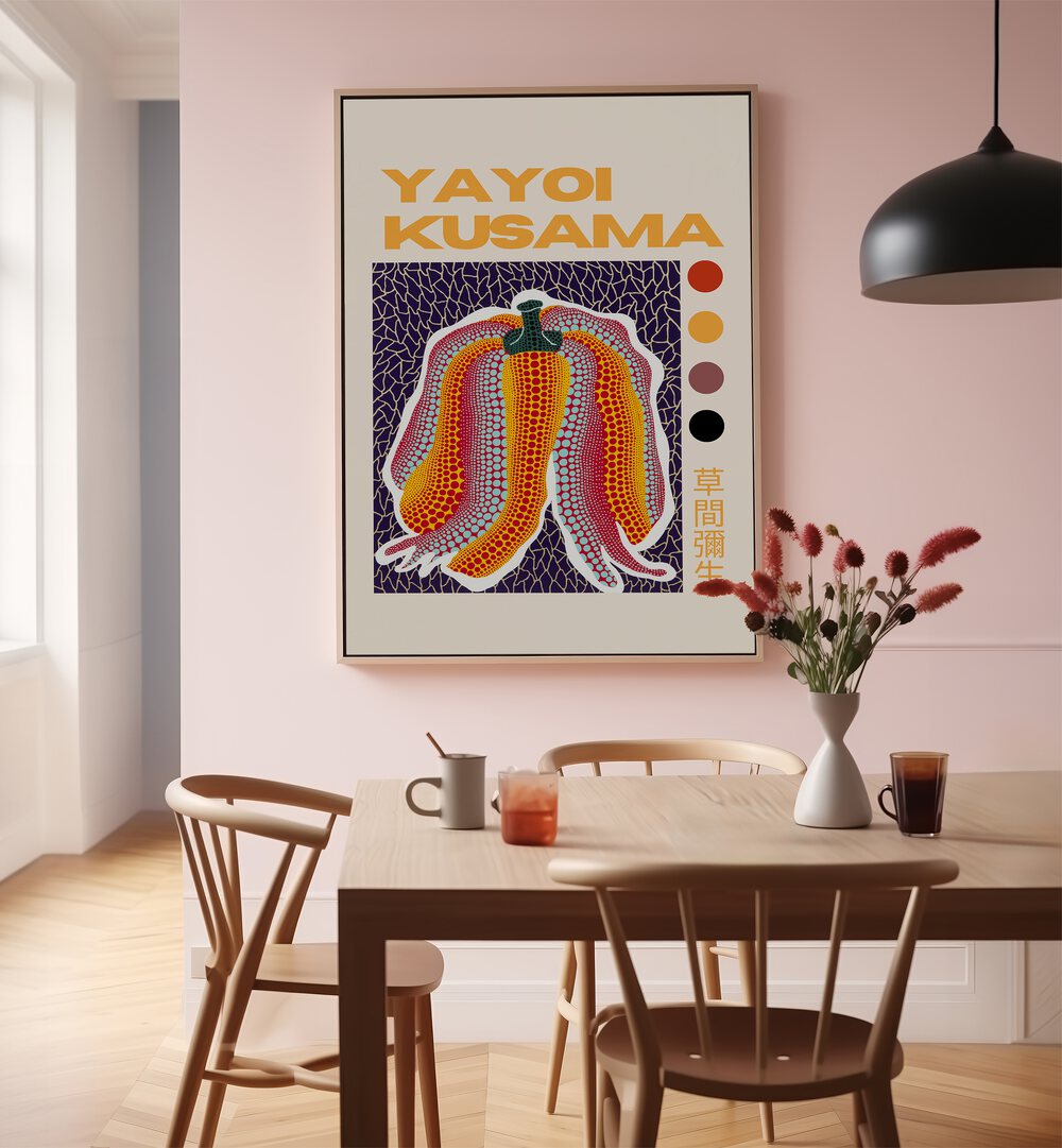 YAYOI KUSAMA I,  VINTAGE PAINTINGS