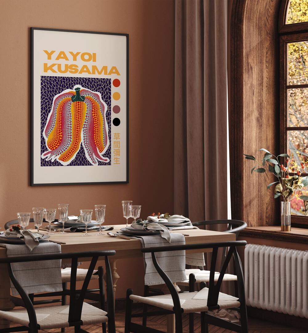 YAYOI KUSAMA I,  VINTAGE PAINTINGS