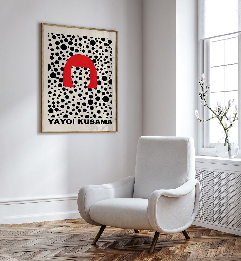 YAYOI KUSAMA ILLUSTRATION ,   VINTAGE PAINTINGS