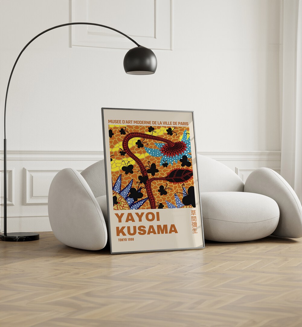 YAYOI KUSAMA IV, VINTAGE PAINTINGS