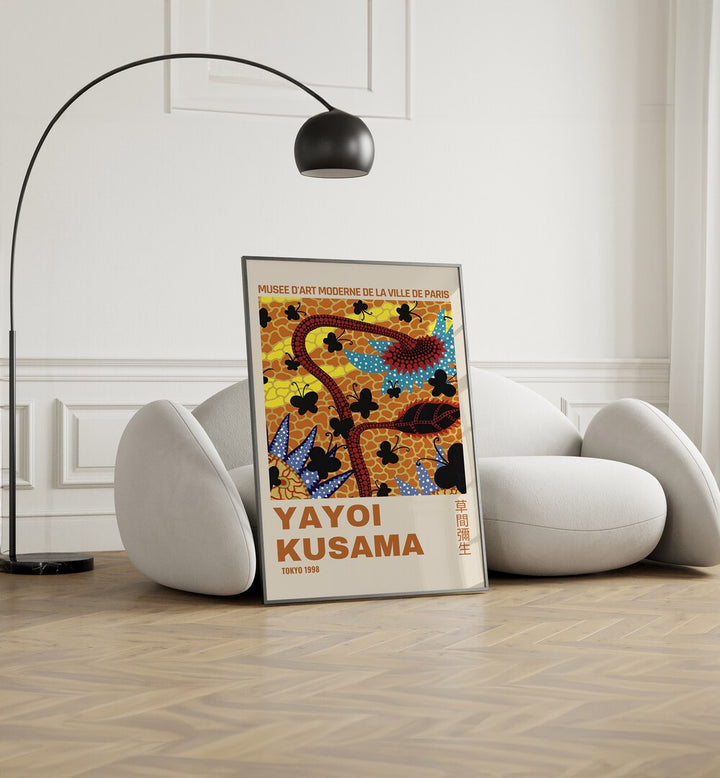 YAYOI KUSAMA IV, VINTAGE PAINTINGS