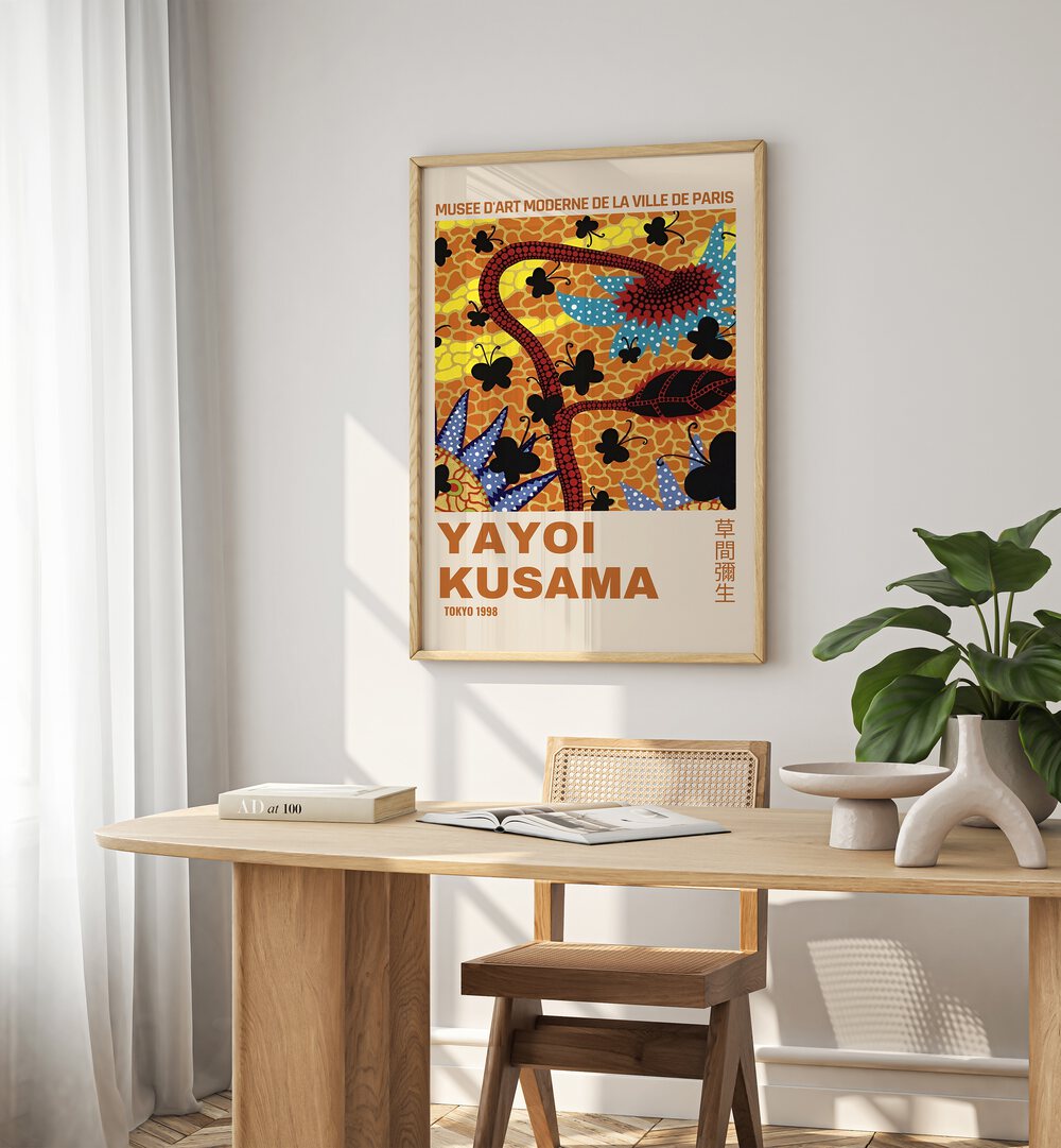 YAYOI KUSAMA IV, VINTAGE PAINTINGS