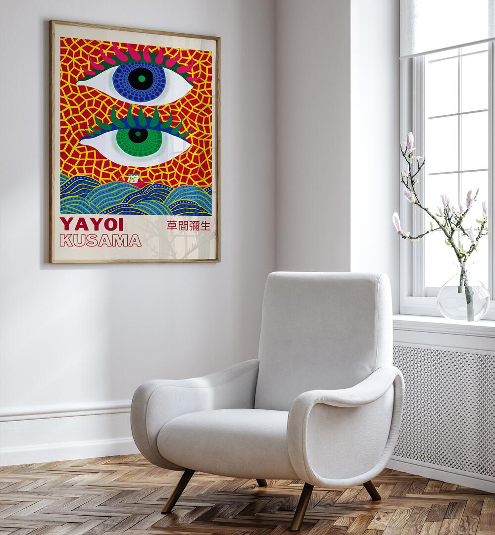 YAYOI KUSAMA X,  VINTAGE PAINTINGS