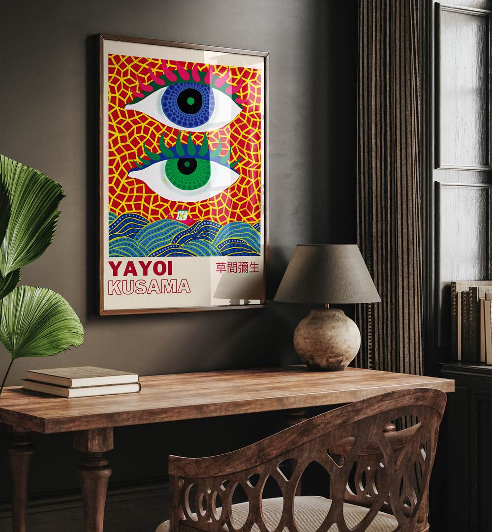 YAYOI KUSAMA X,  VINTAGE PAINTINGS
