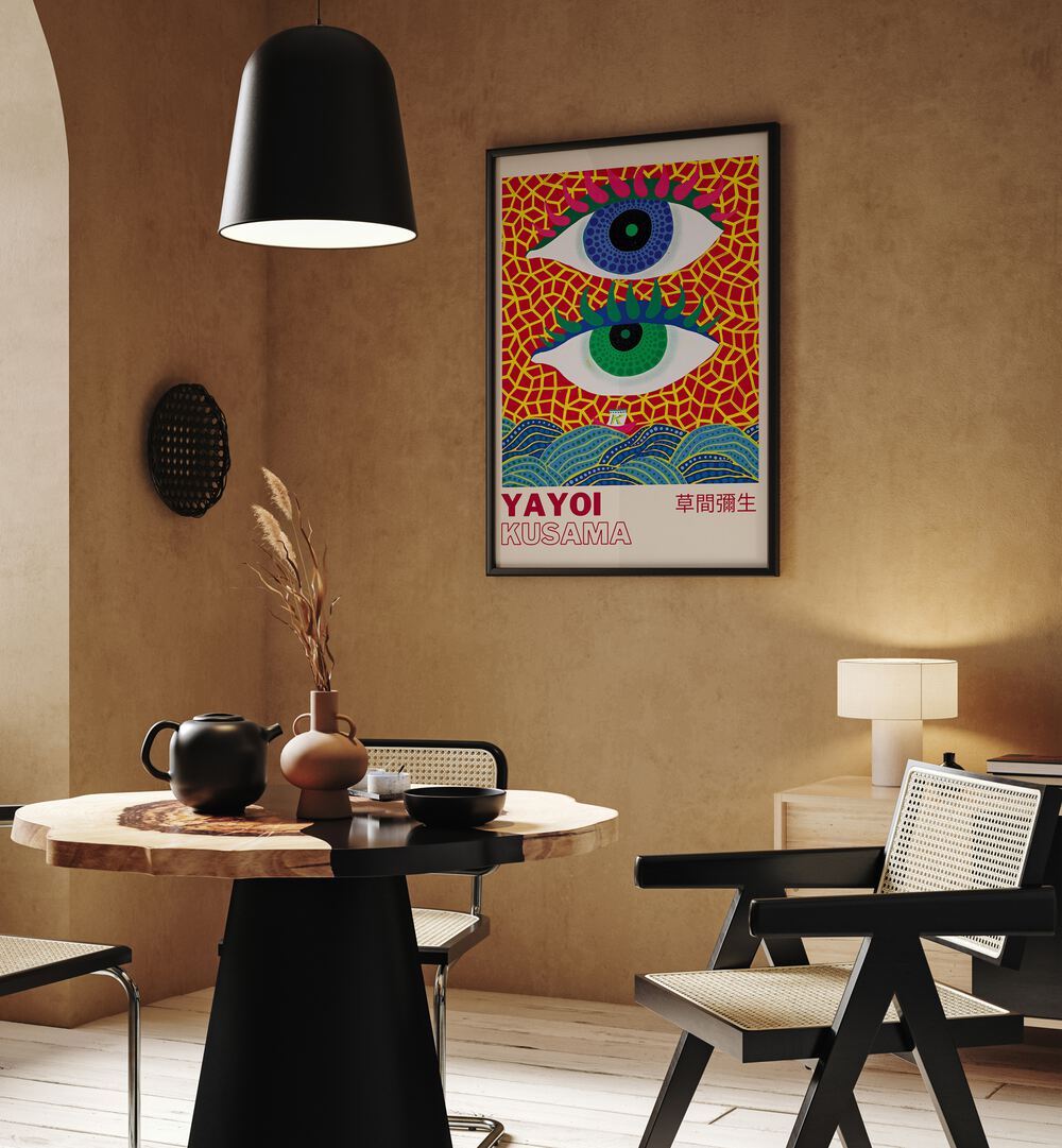YAYOI KUSAMA X,  VINTAGE PAINTINGS