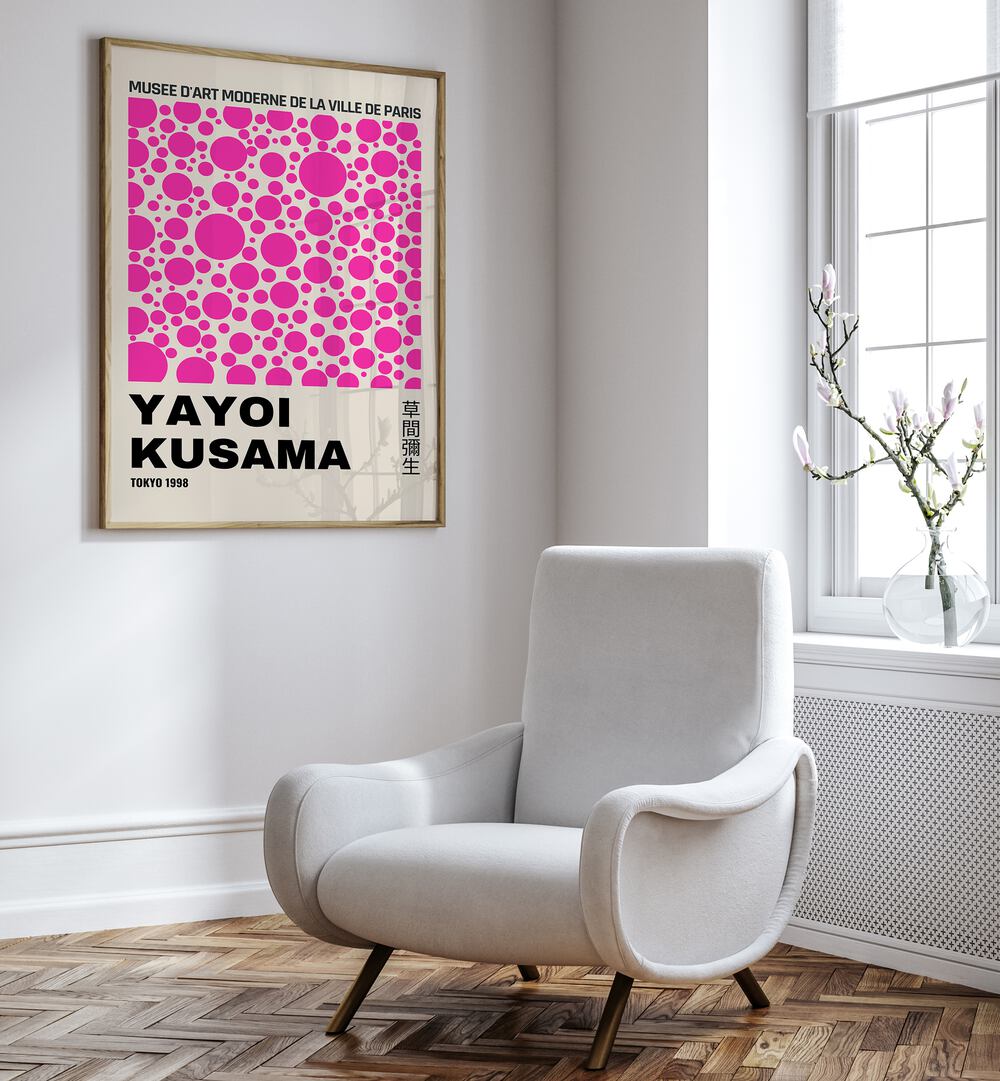 YAYOI KUSAMA XV,  VINTAGE PAINTINGS
