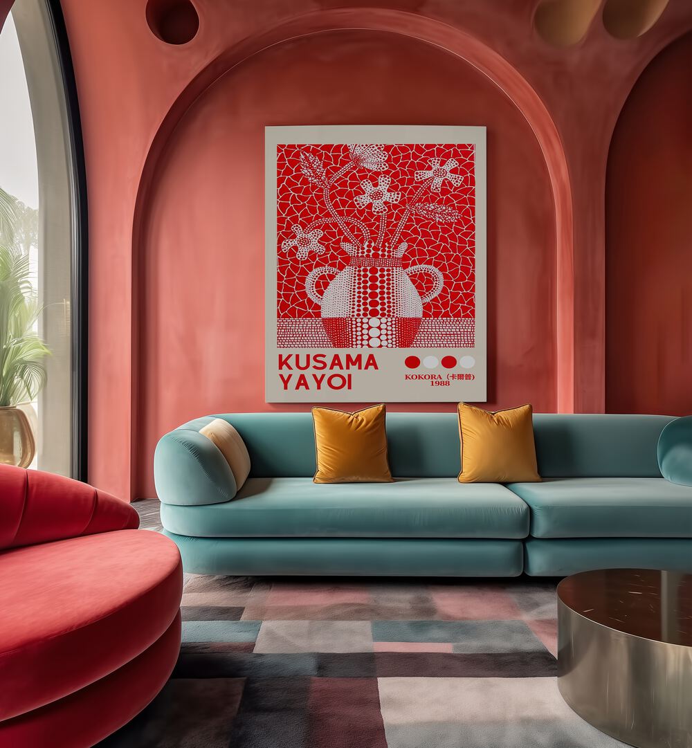 YAYOI KUSAMA XVI,  VINTAGE PAINTINGS