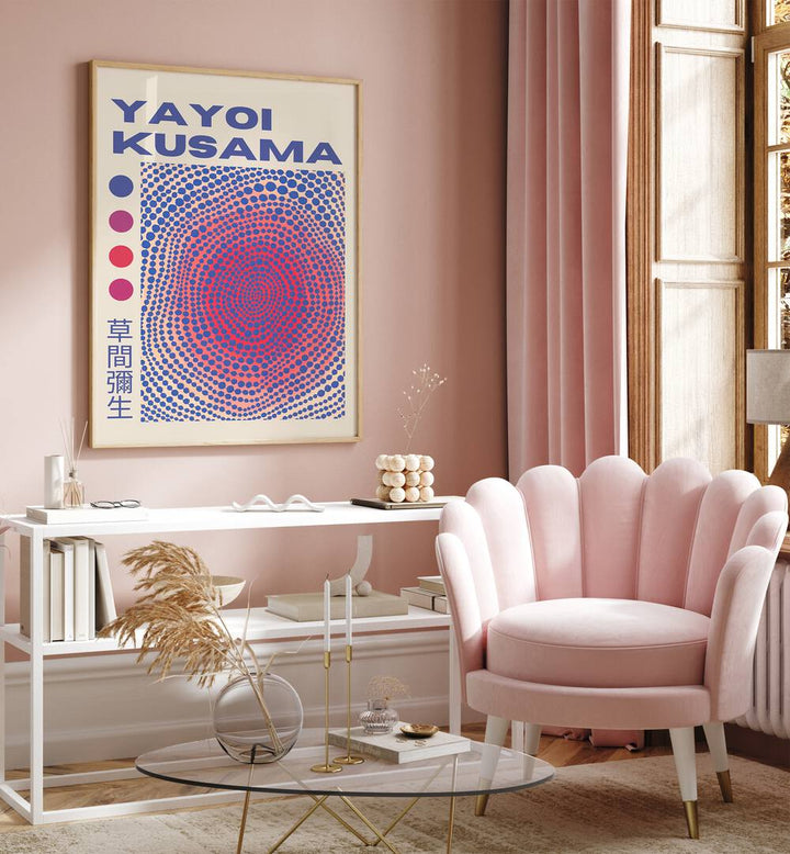 YAYOI KUSAMA XXI,  VINTAGE PAINTINGS