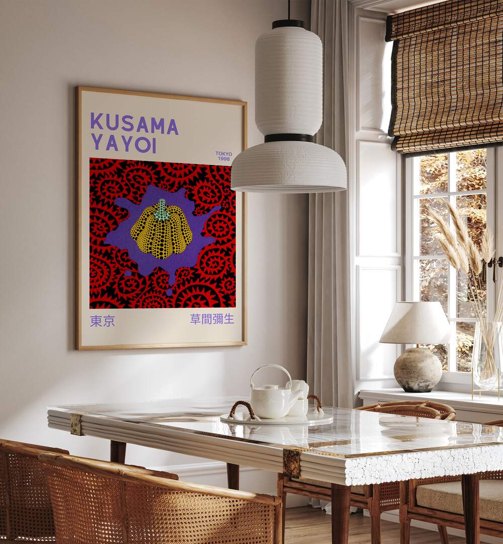 YAYOI KUSAMA XXII,  VINTAGE PAINTINGS