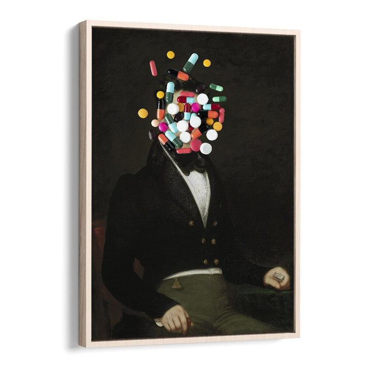 Transform your space with "YOU CAN MAKE IT RIGHT, ALTERED ART PRINTS" by The Art Concept in a sleek oak frame.