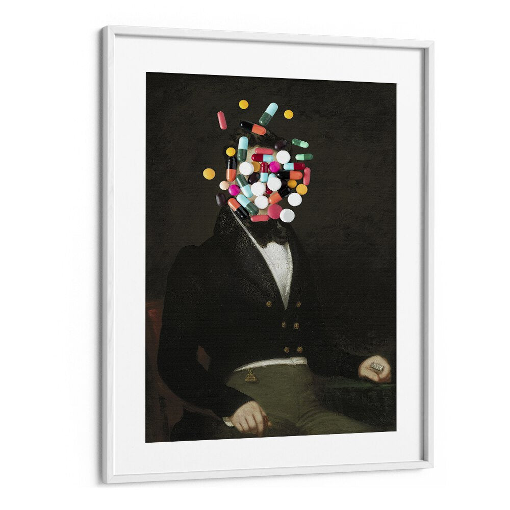 Stunning "YOU CAN MAKE IT RIGHT, ALTERED ART PRINTS" by The Art Concept, perfect for modern home decor.