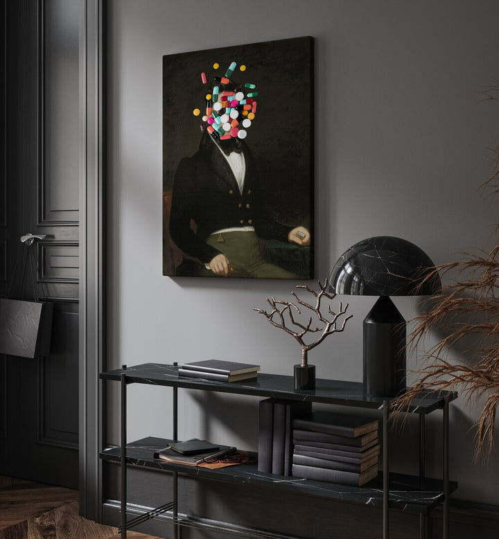 "Elevate your decor with YOU CAN MAKE IT RIGHT, ALTERED ART PRINTS by The Art Concept, blending modern elegance effortlessly."