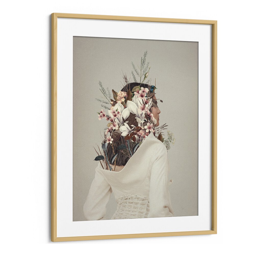 "You Gifted Me An Autumn, surreal art prints by Frank Moth, featuring floral elements and a captivating design."