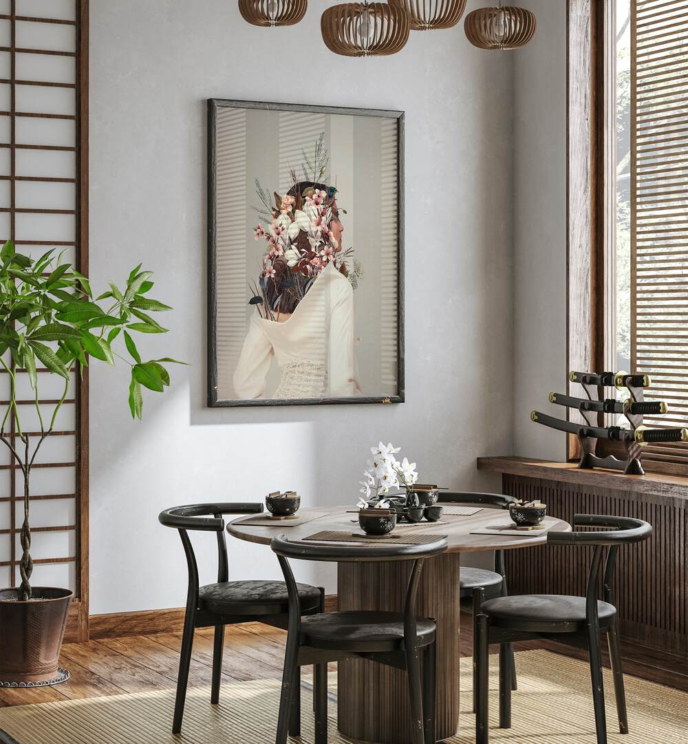 Transform your space with YOU GIFTED ME AN AUTUMN, SURREAL ART PRINTS by Frank Moth, adding a captivating touch.