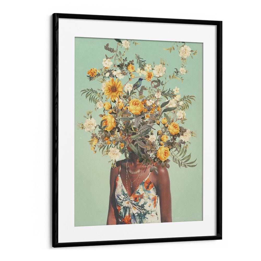 Surreal art print "You Loved A Thousand Summers Ago" by Frank Moth, showcasing vibrant floral imagery and creativity.