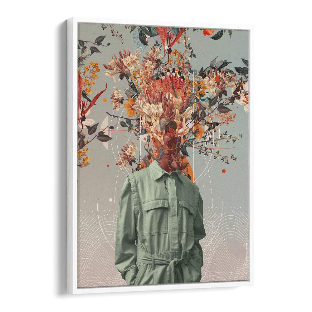 Surreal art print "YOU SMELL LIKE HOME" by Frank Moth, blending modern design with whimsical elements.