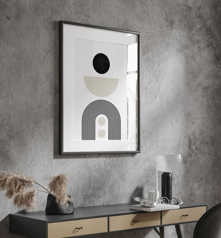 Stylish ZEN REFLECTIONS GALLERY WALL decor featuring minimalist art, perfect for serene gallery walls in any space.