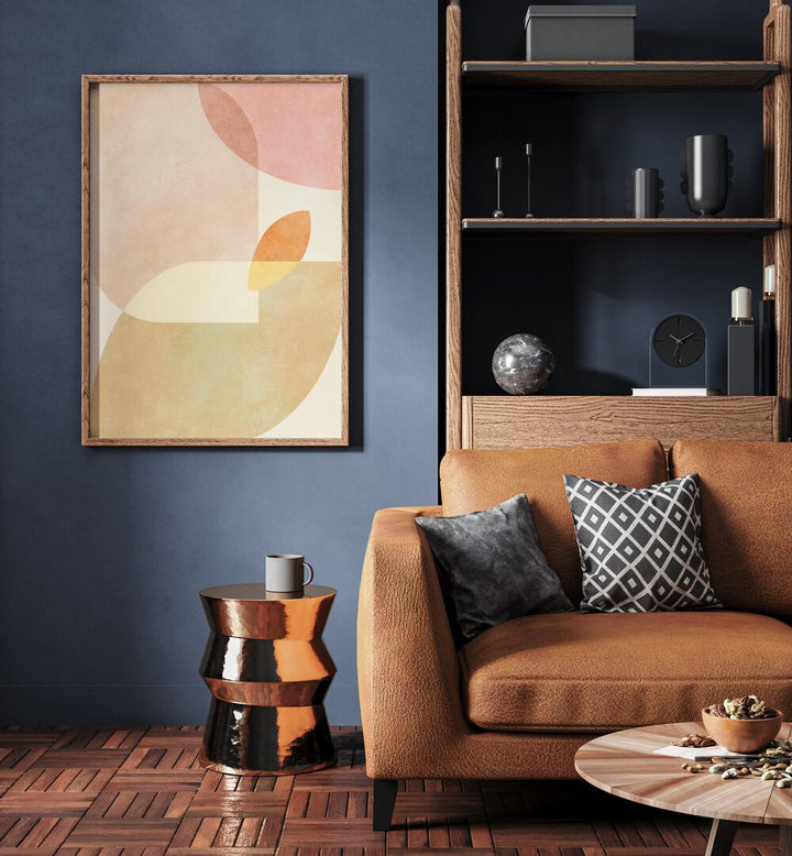 Transform your space with AQUA SHAPES I KOPIE, ABSTRACT PAINTINGS by Ana Rut Bre, a captivating modern masterpiece.
