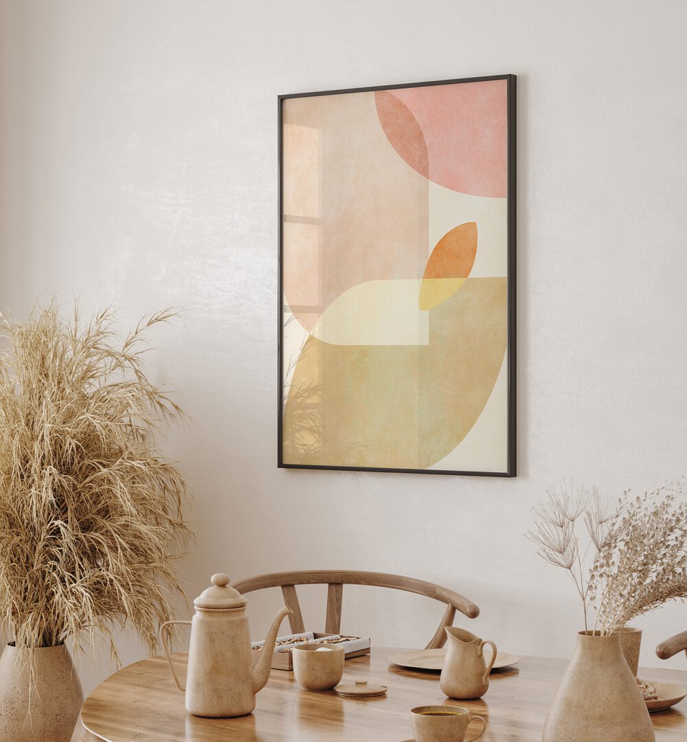 Transform your space with AQUA SHAPES I KOPIE, ABSTRACT PAINTINGS by Ana Rut Bre, a captivating modern masterpiece.