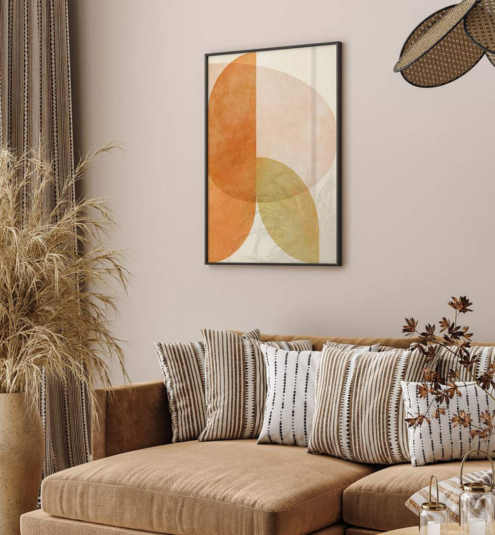 Aqua Shapes IV Kopie, abstract paintings by Ana Rut Bre, enhance your space with vibrant colors and unique design.