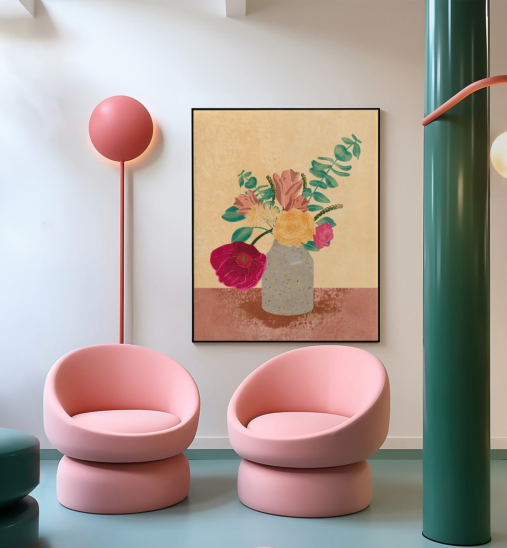 Exquisite ARRANGED FLOWERS, FLORAL FLOWER PAINTINGS by Raissa Oltmanns, perfect for transforming any space.