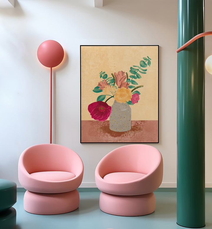 Exquisite ARRANGED FLOWERS, FLORAL FLOWER PAINTINGS by Raissa Oltmanns, perfect for transforming any space.