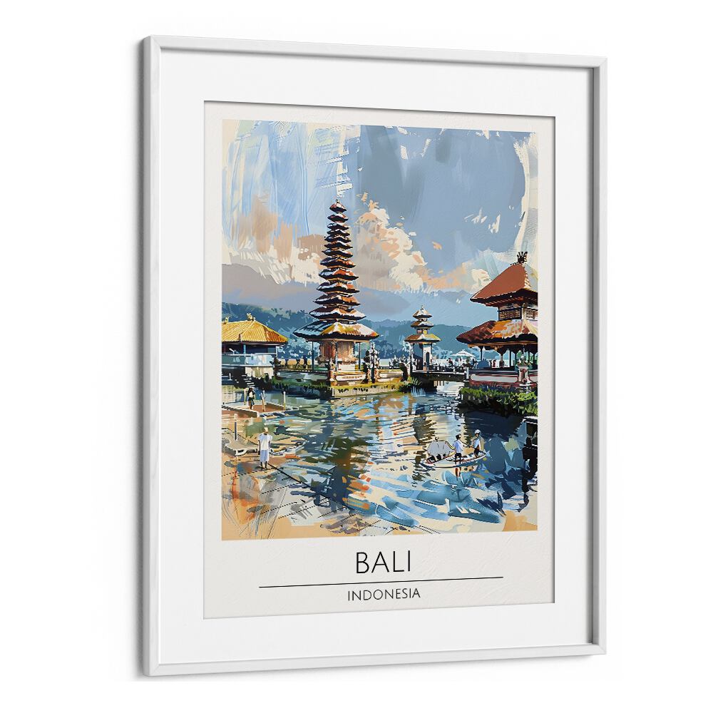 BALI - INDONASIA, TRAVEL POSTERS showcase stunning art that captures Bali's breathtaking beauty in a stylish frame.