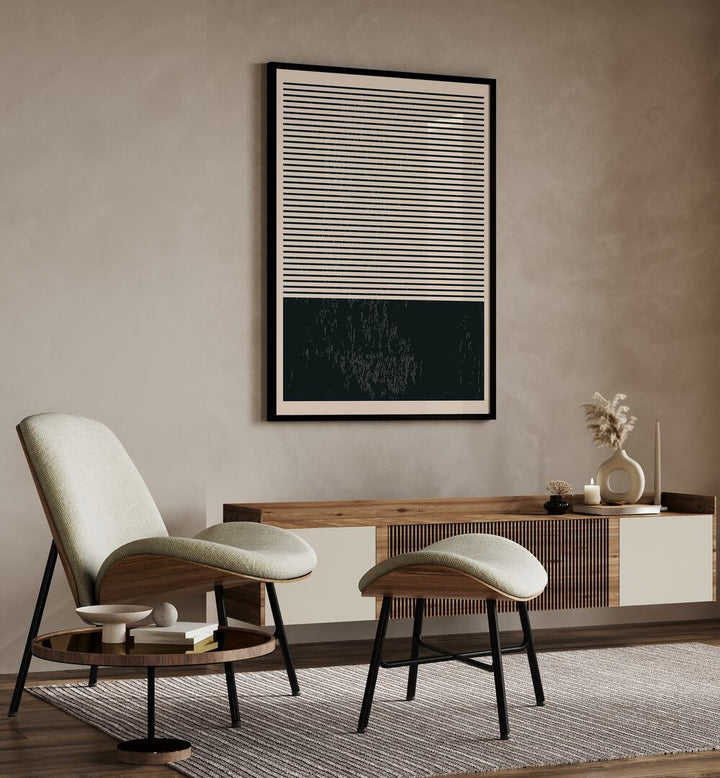 Elevate your space with BLACK AND WHITE MINIMAL SERIES II, GEOMETRIC ART PRINTS by Jay Stanley for modern sophistication.