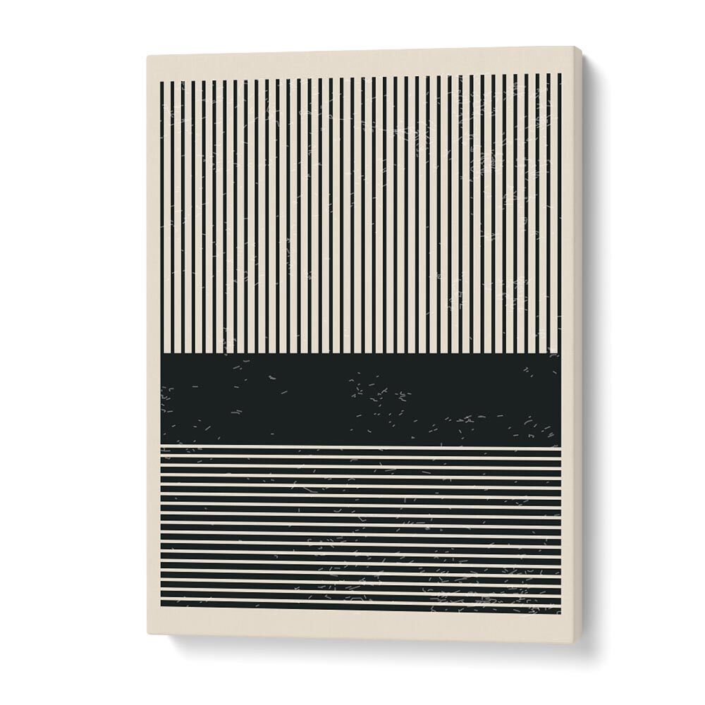Stylish BLACK AND WHITE MINIMAL SERIES V, GEOMETRIC ART PRINTS by Jay Stanley, perfect for modern home decor.