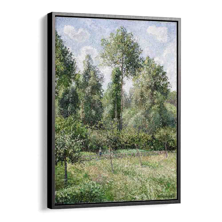 comic painting - POPLARS, ÉRAGNY (1895) by Asianmonk