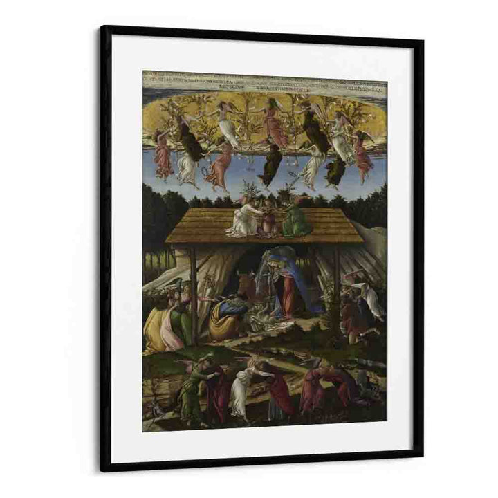 comic painting - MYSTIC NATIVITY (1500) by Asianmonk
