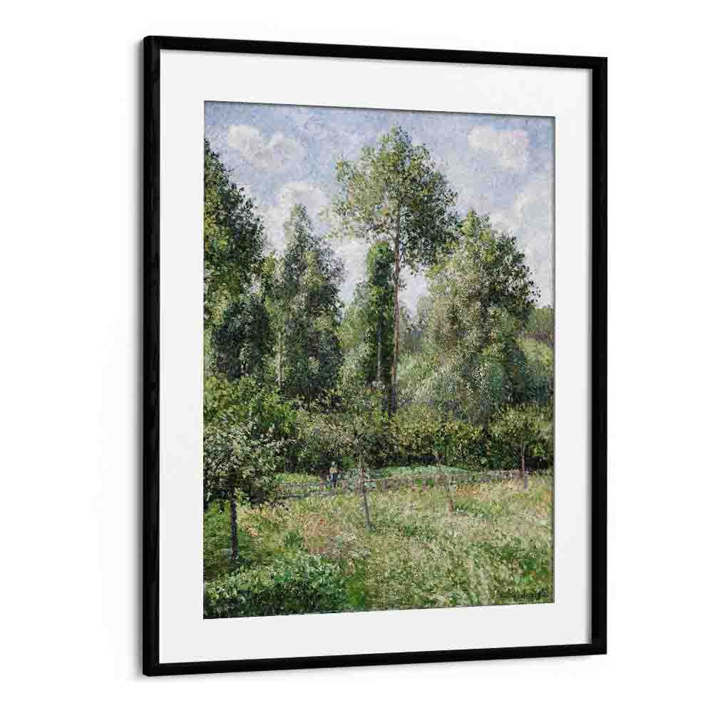 comic painting - POPLARS, ÉRAGNY (1895) by Asianmonk