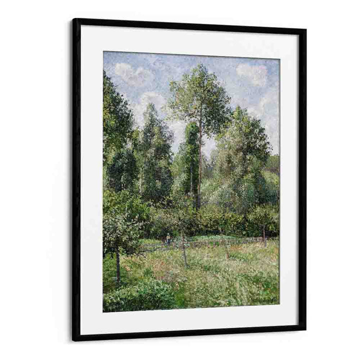 comic painting - POPLARS, ÉRAGNY (1895) by Asianmonk