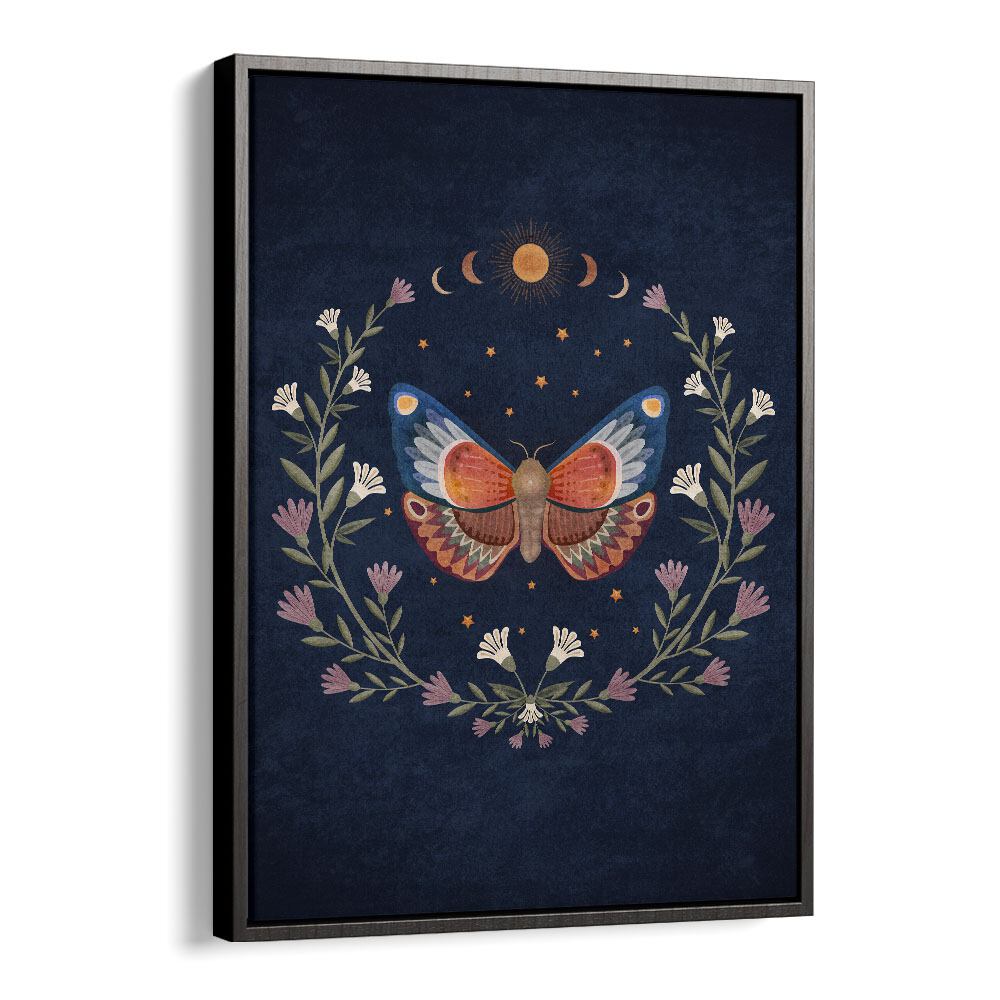 Captivating "BUTTERFLY II, ANIMAL PAINTINGS" by Emel Tunaboylu enhances any space with vibrant colors and elegance.