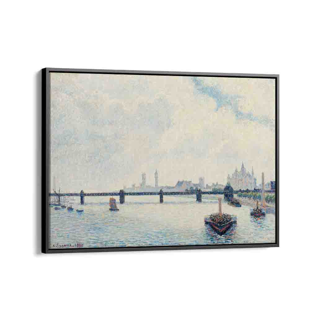 painting - CHARING CROSS BRIDGE, LONDON (1890) by Asianmonk