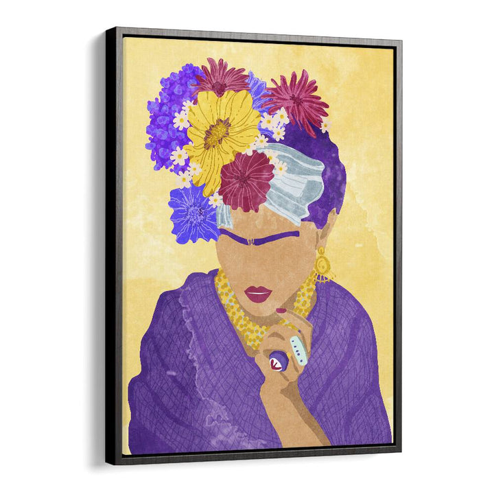 Frida and Flowers, fashion posters featuring vibrant artwork by Raissa Oltmanns, perfect for stylish home decor.